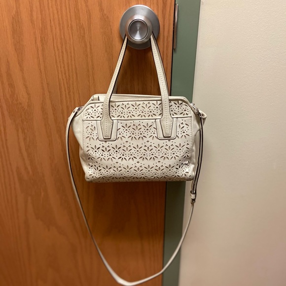 COPY - Coach Ivory/White Purse - Picture 1 of 10